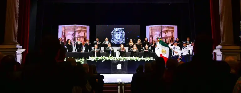 Tere Jiménez asistió a la conmemoración del 449 Aniversario de la Fundación de la Ciudad de Aguascalientes