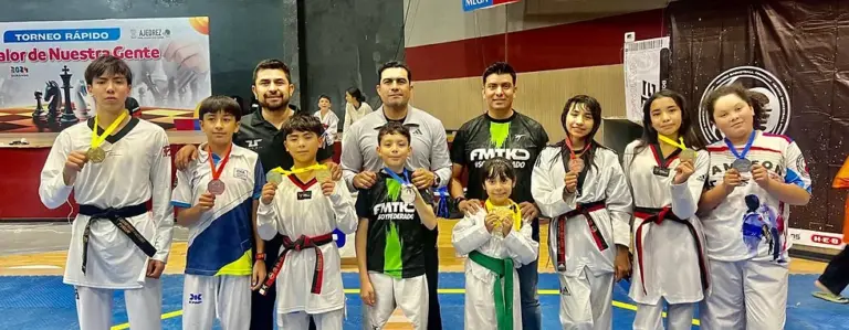 Hidrocálidos ganan en torneo nacional e internacional de taekwondo