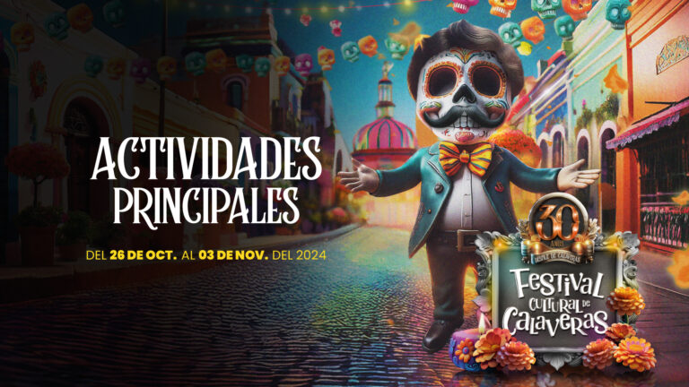 Calendario de actividades para el Festival Cultural de Calaveras 2024