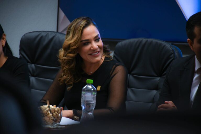 En Aguascalientes no hemos dejado de estar presentes en las colonias.  Arlette Muñoz