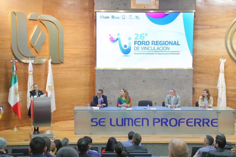 UAA fue sede del 26 Foro Regional de Vinculación de la ANUIES 