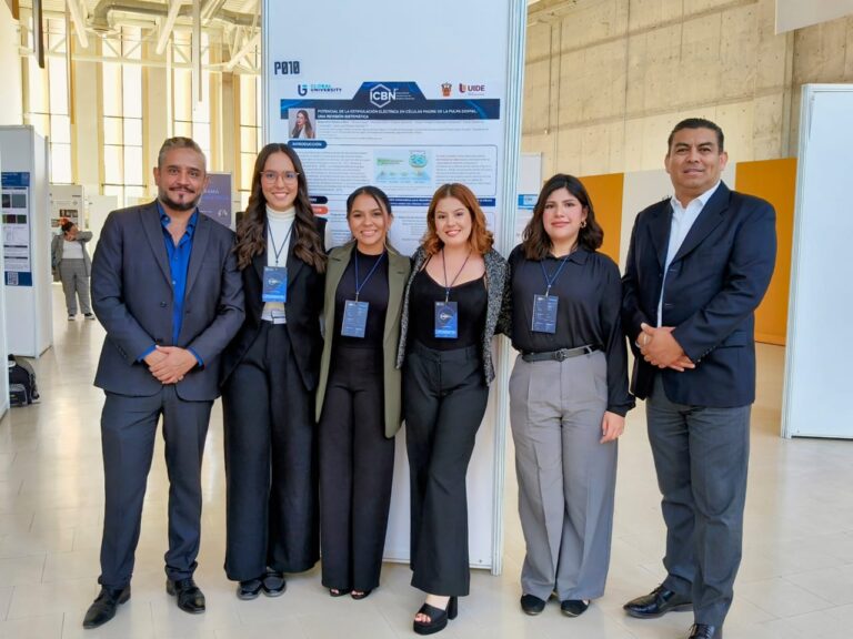 Alumnas de Odontología ganan primer lugar en Investigación en el International Conference on Bionano Materials en ENES-León UNAM