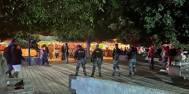 Implementan operativo de seguridad por fiestas patronales de San Tadeo, Calvillo