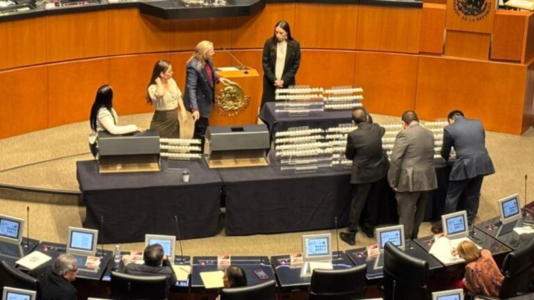Al azar y mediante tómbola Senado determina las plazas del Poder Judicial que irán a elección en 2025
