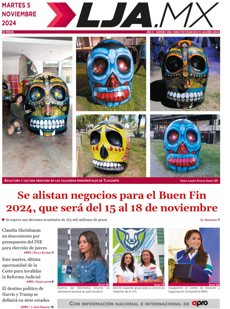 Se alistan negocios para el Buen Fin 2024, que será del 15 al 18 de noviembre y más en LJA.MX, edición 5/11/2024