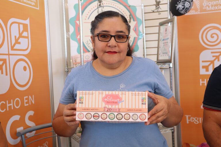 Mazapanes Elisa, el sabor de Calvillo en el Festival de las Calaveras