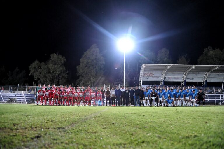 Entregó César Medina nuevas luminarias LED en la Unidad Deportiva Luis Donaldo Colosio