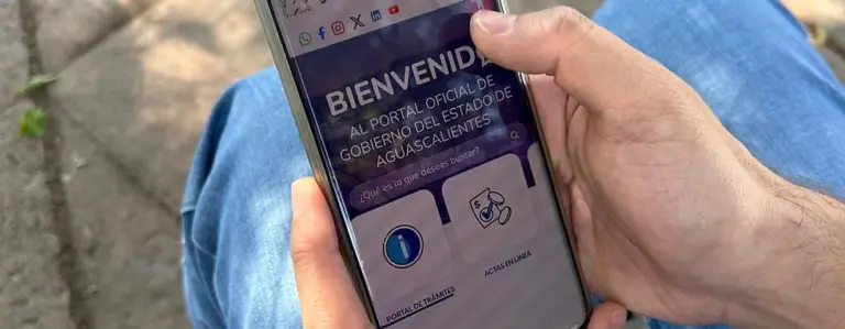 Personas con discapacidad visual pueden hacer uso de la página de Gobierno del Estado de Aguascalientes