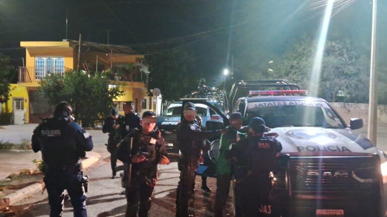 Fortalecen acciones del Operativo Blindaje en Pabellón de Arteaga