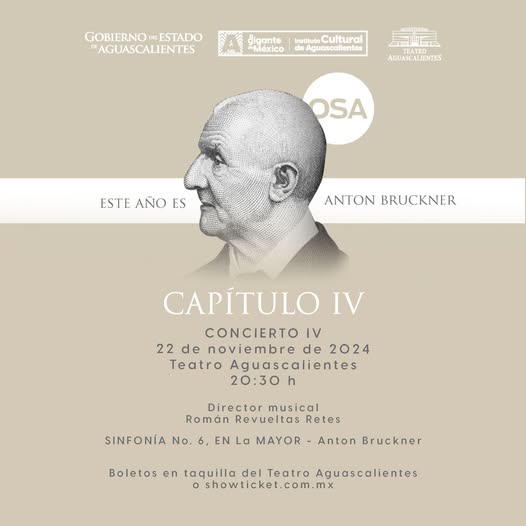 La sinfonía No. 6 en La Mayor de Anton Bruckner es una obra monumental del romanticismo