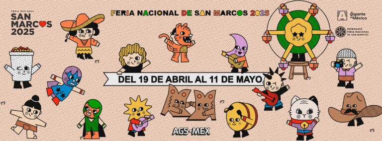 Conoce a los creadores del nuevo cartel de la Feria Nacional de San Marcos 2025