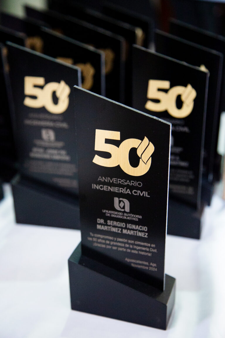 Municipio conmemora el 50 aniversario de la carrera de Ingeniería Civil de la UAA