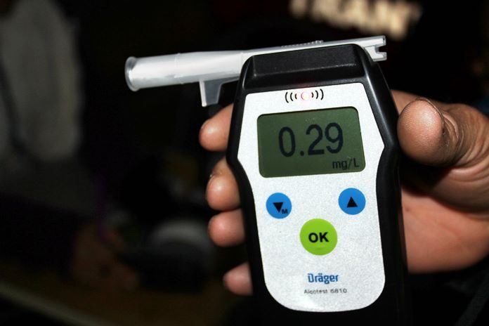 Intensifican operativos de alcoholímetros para prevenir accidentes de tránsito