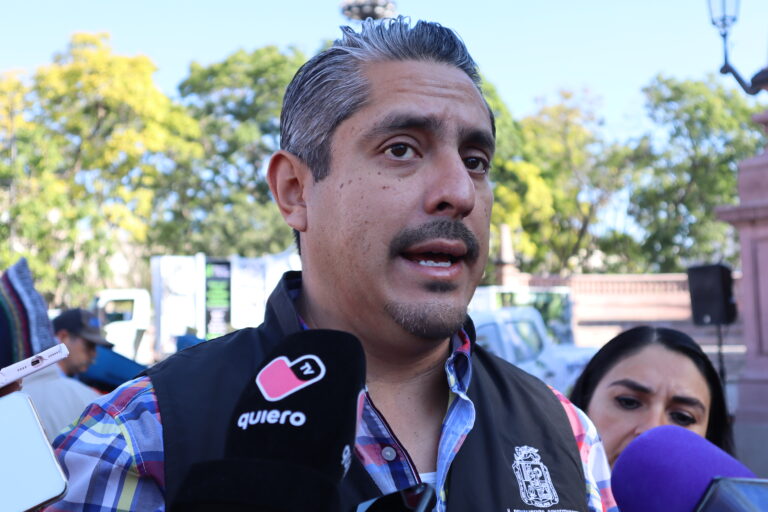 Carlos España continúa enfocado en el trabajo de la Secretaría de Servicios Públicos de Aguascalientes