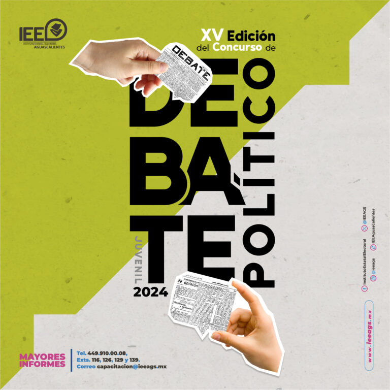 Convoca IEE a concurso de Debate Político Juvenil