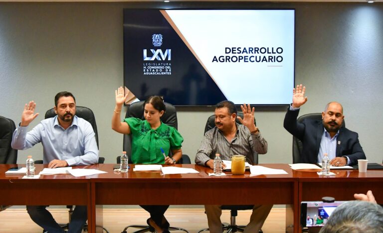 Comisión de Desarrollo Agropecuario del Congreso de Aguascalientes delineó su agenda de trabajo
