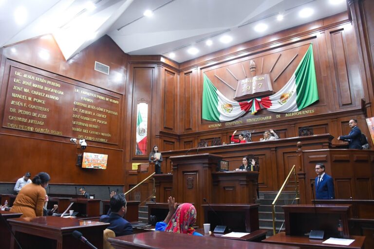 Iniciativas legislativas buscan fortalecer la inclusión, la seguridad y la economía en Aguascalientes