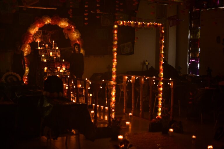 Celebraron concurso de altares de muertos en el Instituto Superior en Seguridad Pública Municipal de Aguascalientes