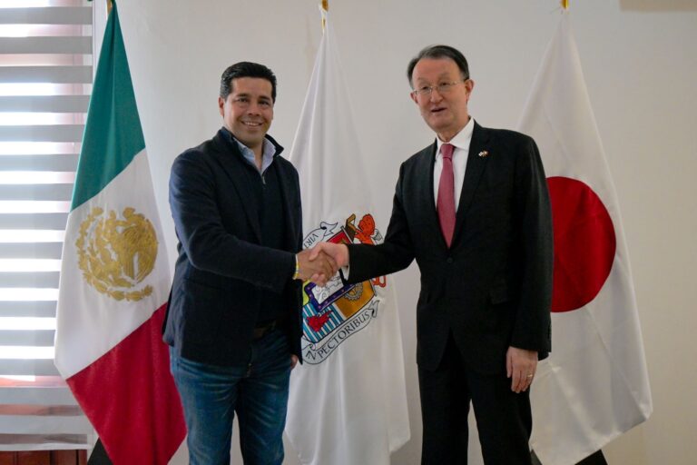 Leo Montañez reafirma lazos de colaboración con el cónsul general de Japón en León-México Takero Aoyama
