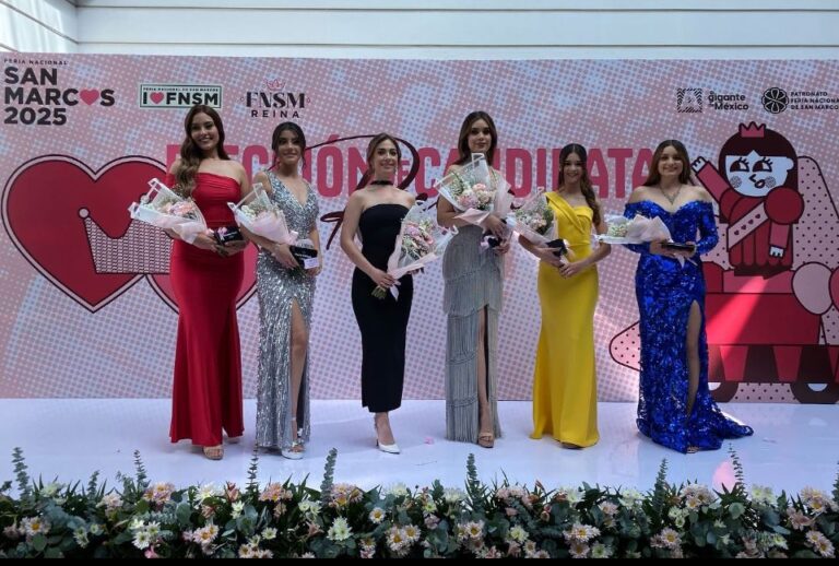 Son seis las candidatas a reina de la FNSM 2025