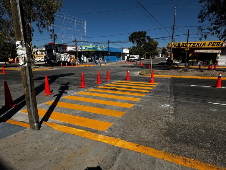 Trabaja SOPMA Aguascalientes últimos detalles de la rehabilitación de la Av. Mariano Hidalgo
