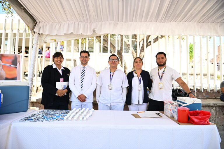 En marcha la Campaña de Vacunación Estatal contra el covid e influenza