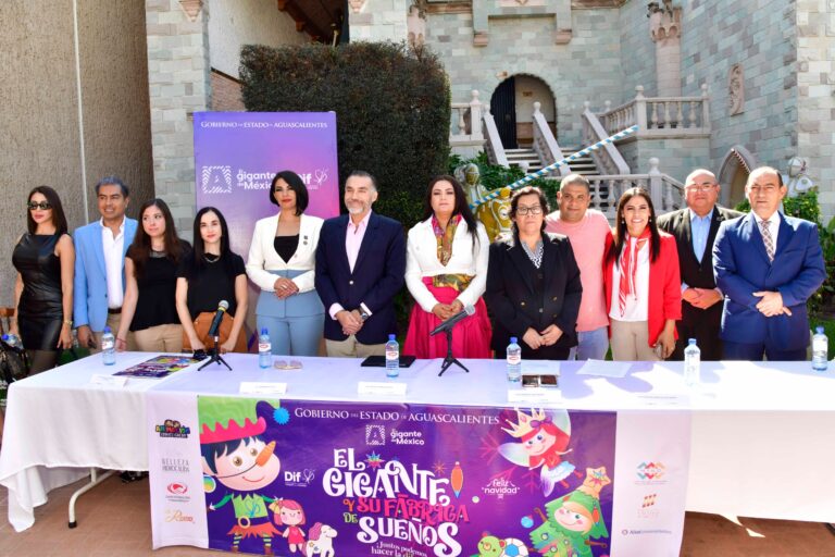 DIF estatal del Estado de Aguascalientes lanza la campaña “El Gigante y su Fábrica de Sueños”