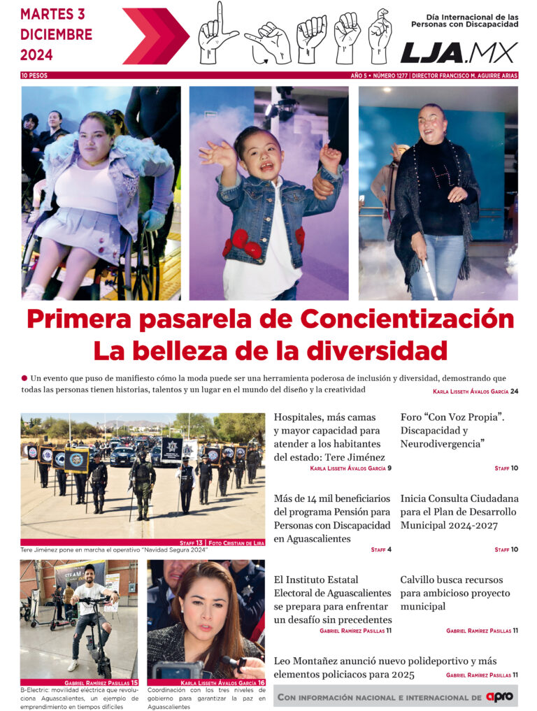 Primera Pasarela de Concientización  La belleza de la diversidad y más en LJA.MX, edición 3/12/2024
