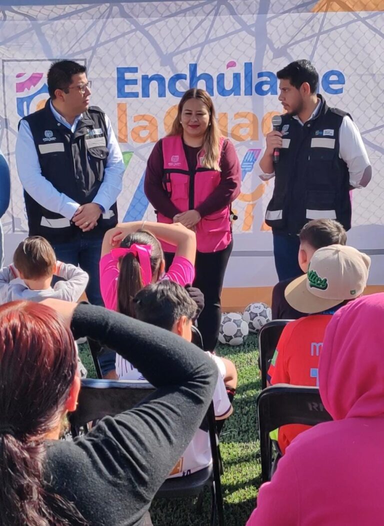 Inaugura César Medina la primera etapa del Parque de La Rinconada en Jesús María