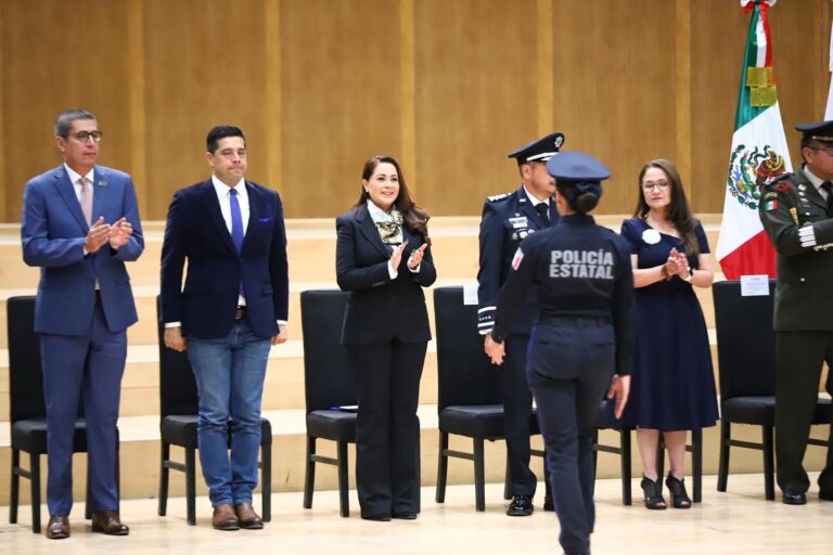 Graduadas y graduados compartieron sus experiencias durante su formación policial en Aguascalientes