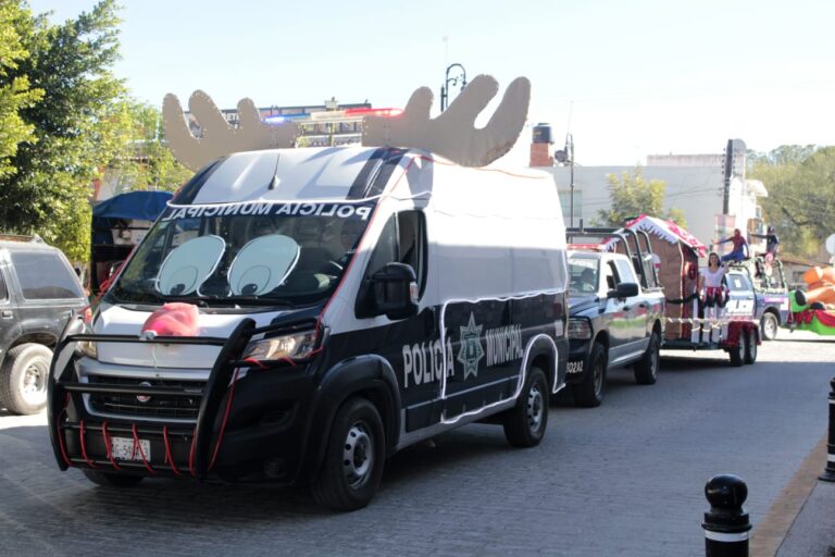 Así se vivió la caravana navideña de prevención del delito