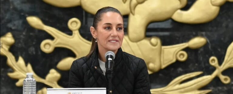 Desde la frontera, Sheinbaum envía mensaje a Trump: “solo con el T-MEC podremos enfrentar a China” 