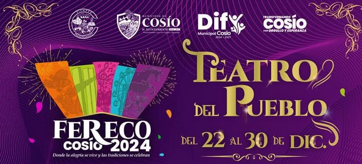 Presentan la Feria de Cosío 2024: tradición, cultura y diversión para todos