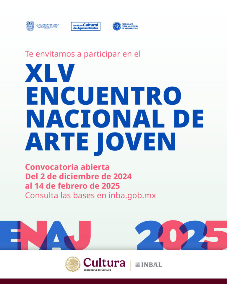 Abierta la convocatoria del XLV Encuentro Nacional de Arte Joven 2025