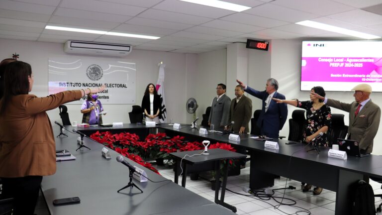 Arranca oficialmente Proceso Electoral del Poder Judicial en Aguascalientes