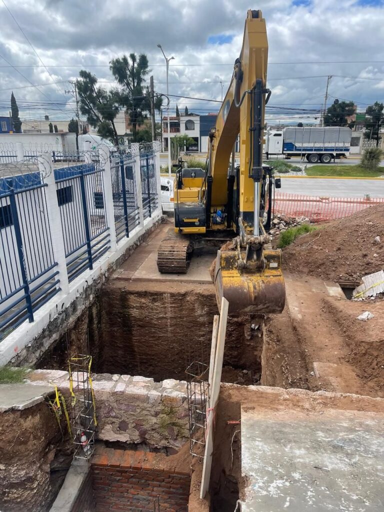Avanza MIAA en la instalación de cárcamo para mejorar distribución de agua en Morelos I Y II