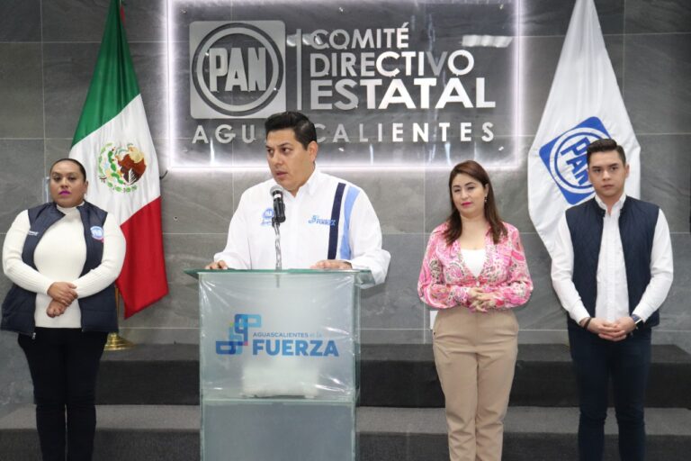 Panismo nacional expresa su respaldo a la gobernadora de Aguascalientes Tere Jiménez