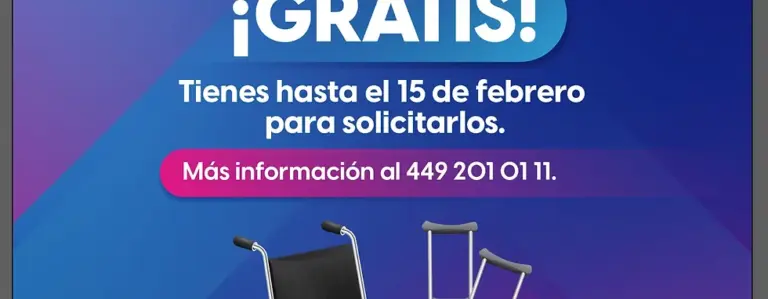 Abierta convocatoria para sillas de ruedas, prótesis de cadera y rodilla