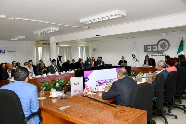 Declara IEE inicio del Proceso Electoral Extraordinario del Poder Judicial del Estado de Aguascalientes