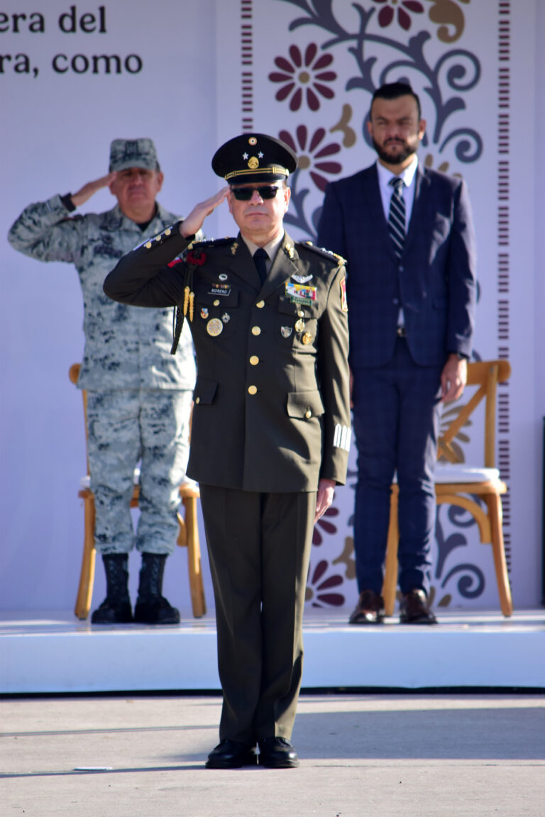 Tomó protesta José Francisco Moreno Barrera como titular de la 14ava. Zona Militar en Aguascalientes