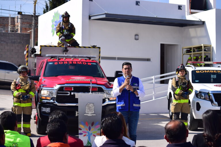 Entrega de subestación de Bomberos en Villas de Nuestra Señora de la Asunción