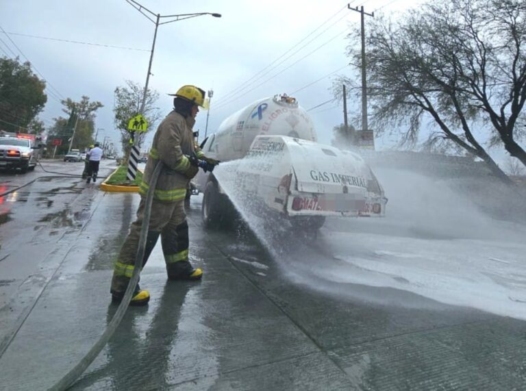 Fuga de gas controlada en Jesús María