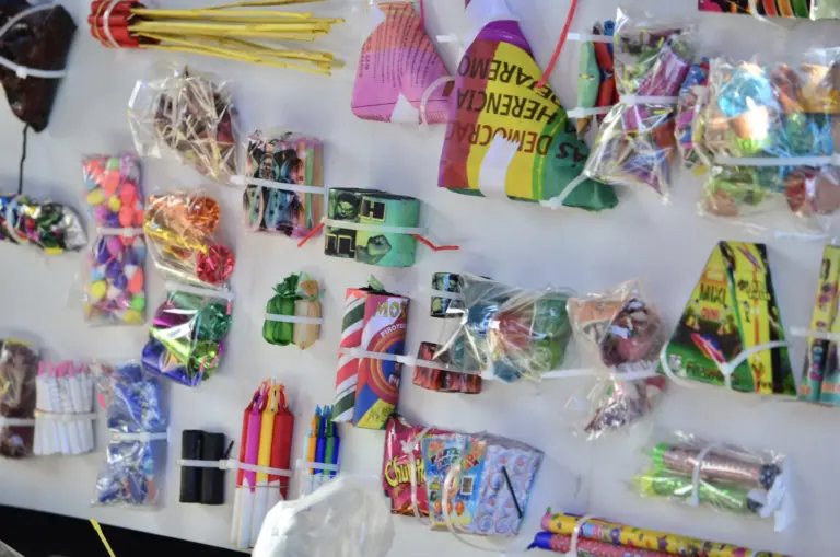 Distribución de pirotecnia, un delito que no es castigado