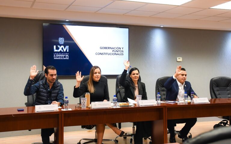 Congreso del Estado de Aguascalientes analiza reformas para educación, igualdad y bienestar