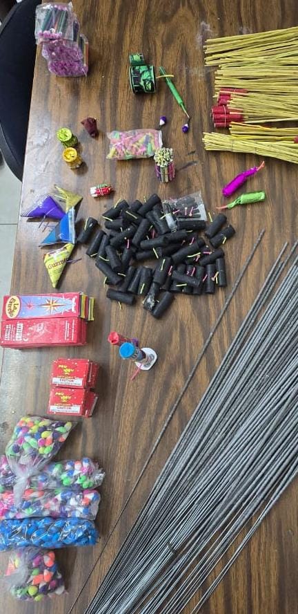 Más de 800 piezas de pirotecnia decomisadas en operativos de fin de año en Jesús María 