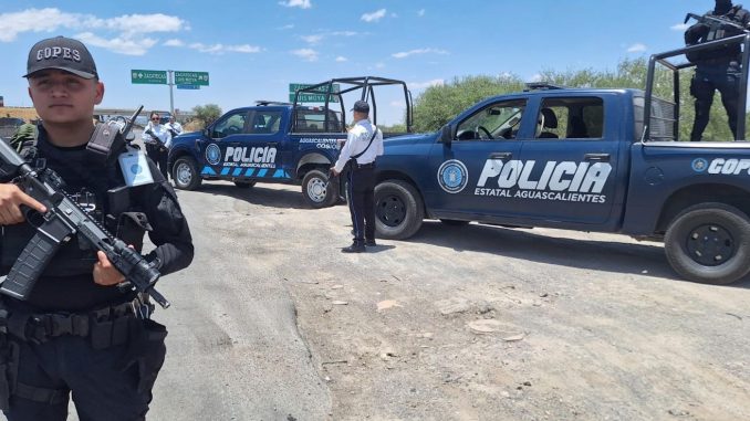 Sigue trabajando la Policía Estatal por la seguridad de Aguascalientes