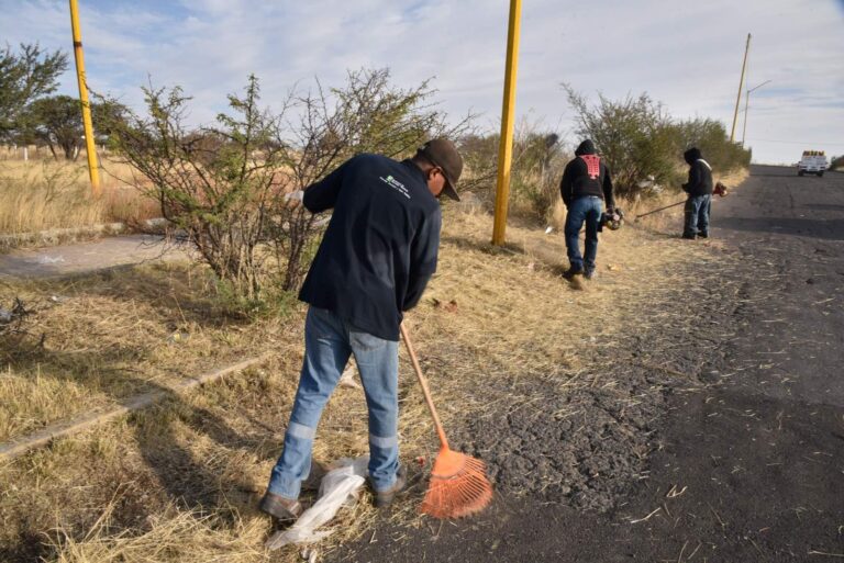 Conjuntan esfuerzos municipios de Aguascalientes y Jesús María en la limpieza y mejora de espacios públicos