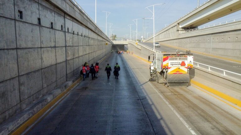Municipio de Aguascalientes refuerza mega operativos de limpieza en puentes y bajo puentes