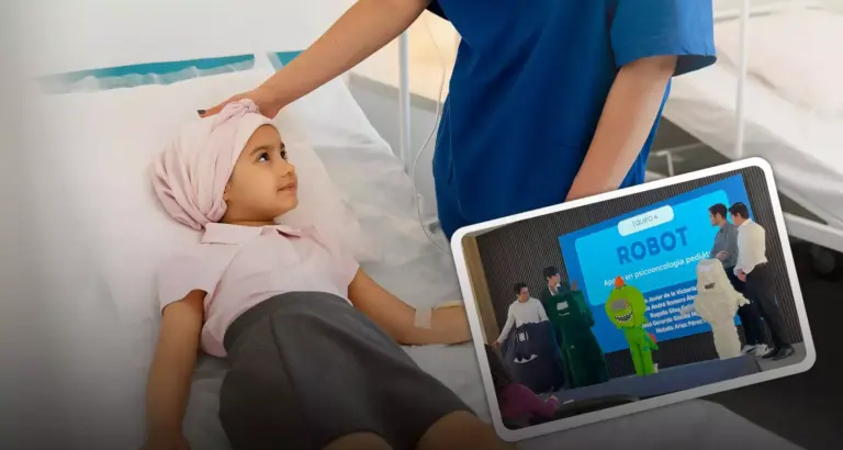 Estudiantes del Tec Aguascalientes y la asociación Imagina desarrollaron robots para niños en tratamiento oncológico