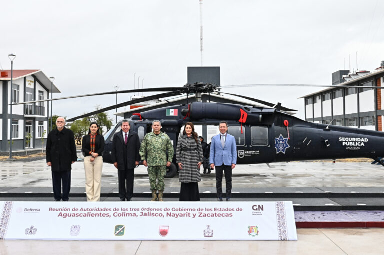 Tere Jiménez se reúne con gobernadores de la región para fortalecer estrategias de seguridad 